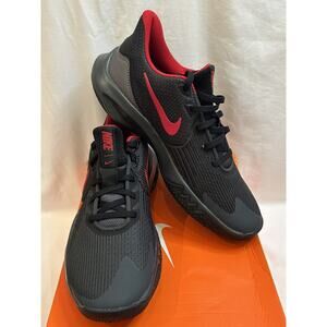 Nike Precision 5 Men’s Basketball Shoes Black Red CW3403-007 Size 7.5